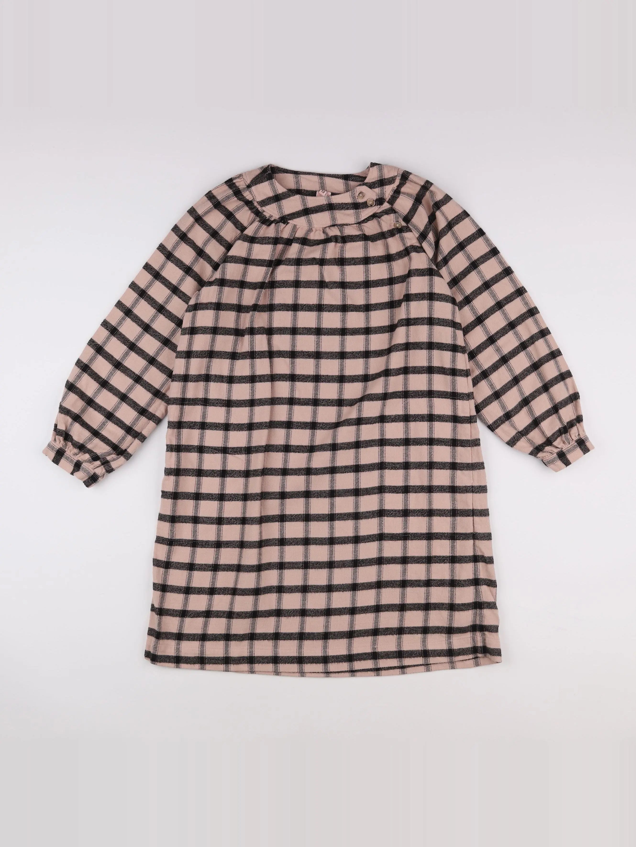 Bonton - robe noir, rose - 12 ans