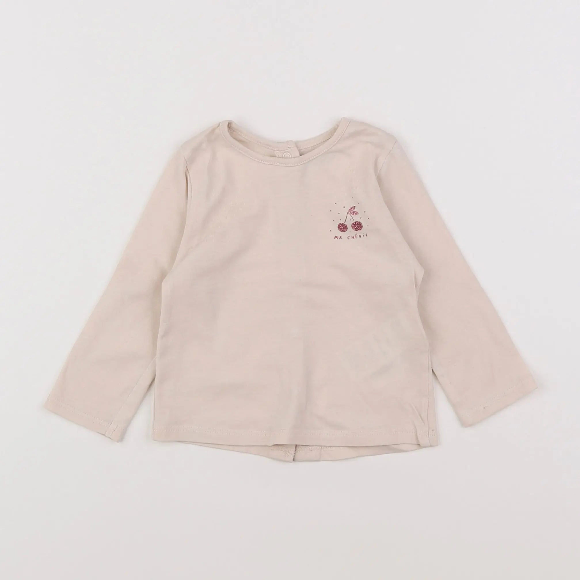 Vertbaudet - tee-shirt rose - 6 mois
