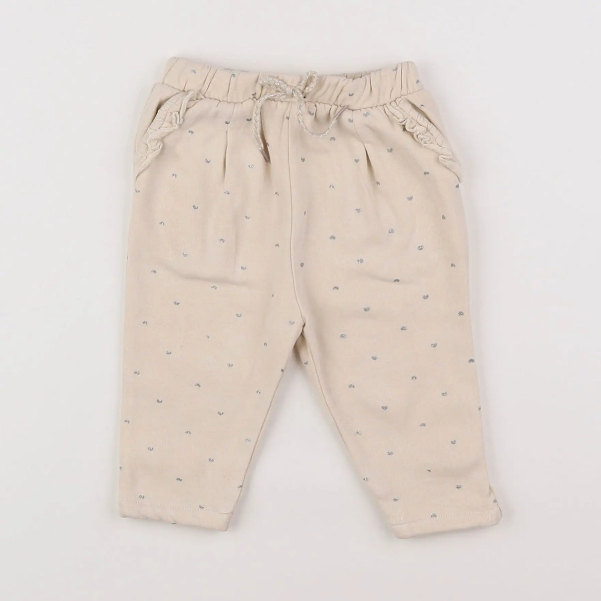 Vertbaudet - jogging beige - 3 mois