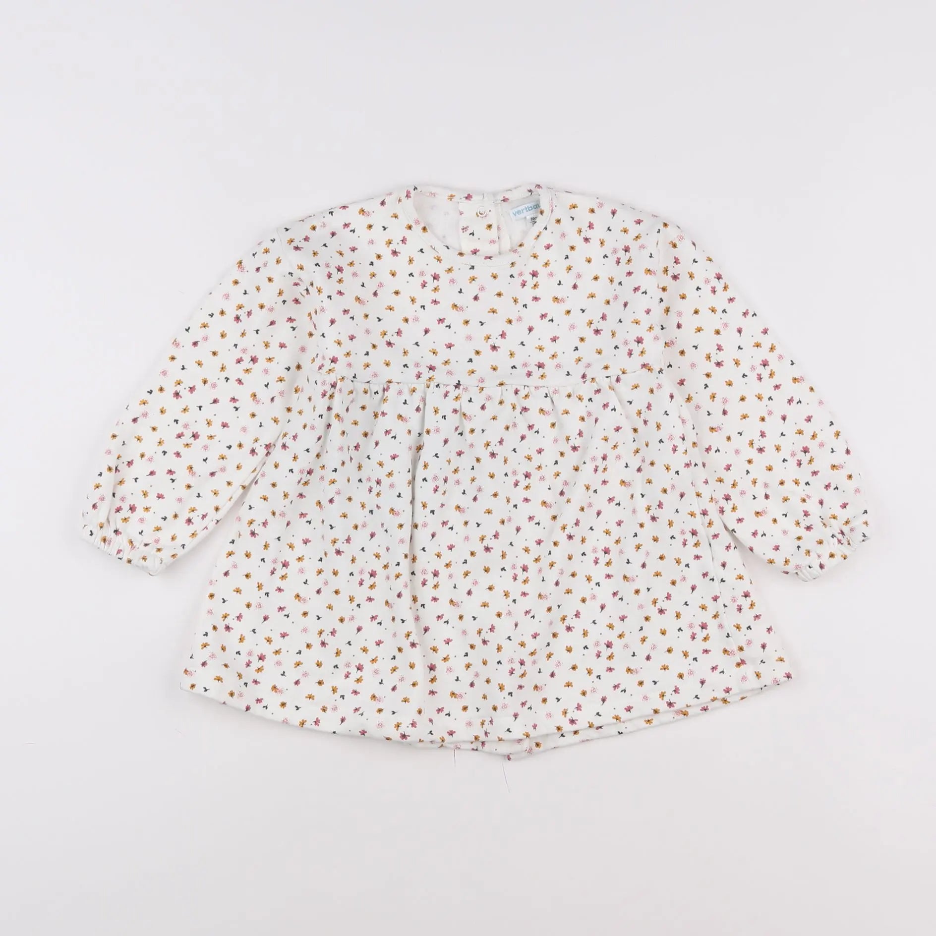 Vertbaudet - robe multicolore - 2 ans