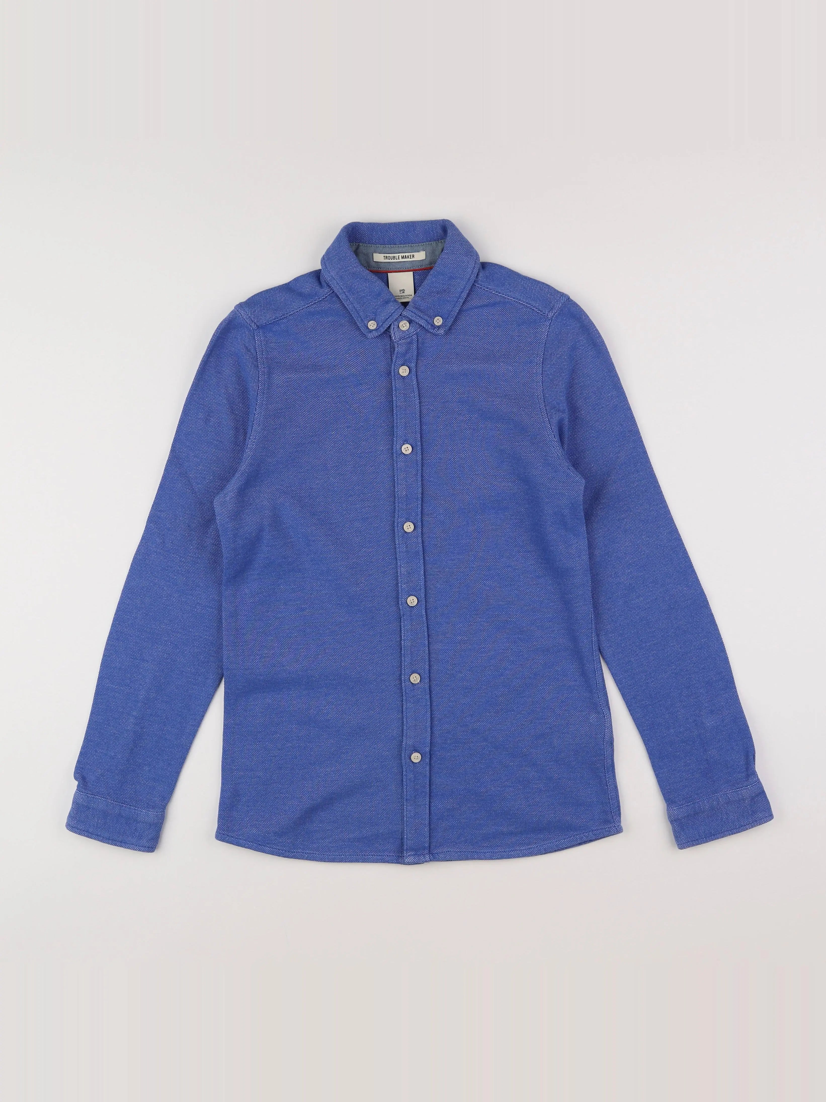 Scotch & Soda - chemise bleu - 10 ans