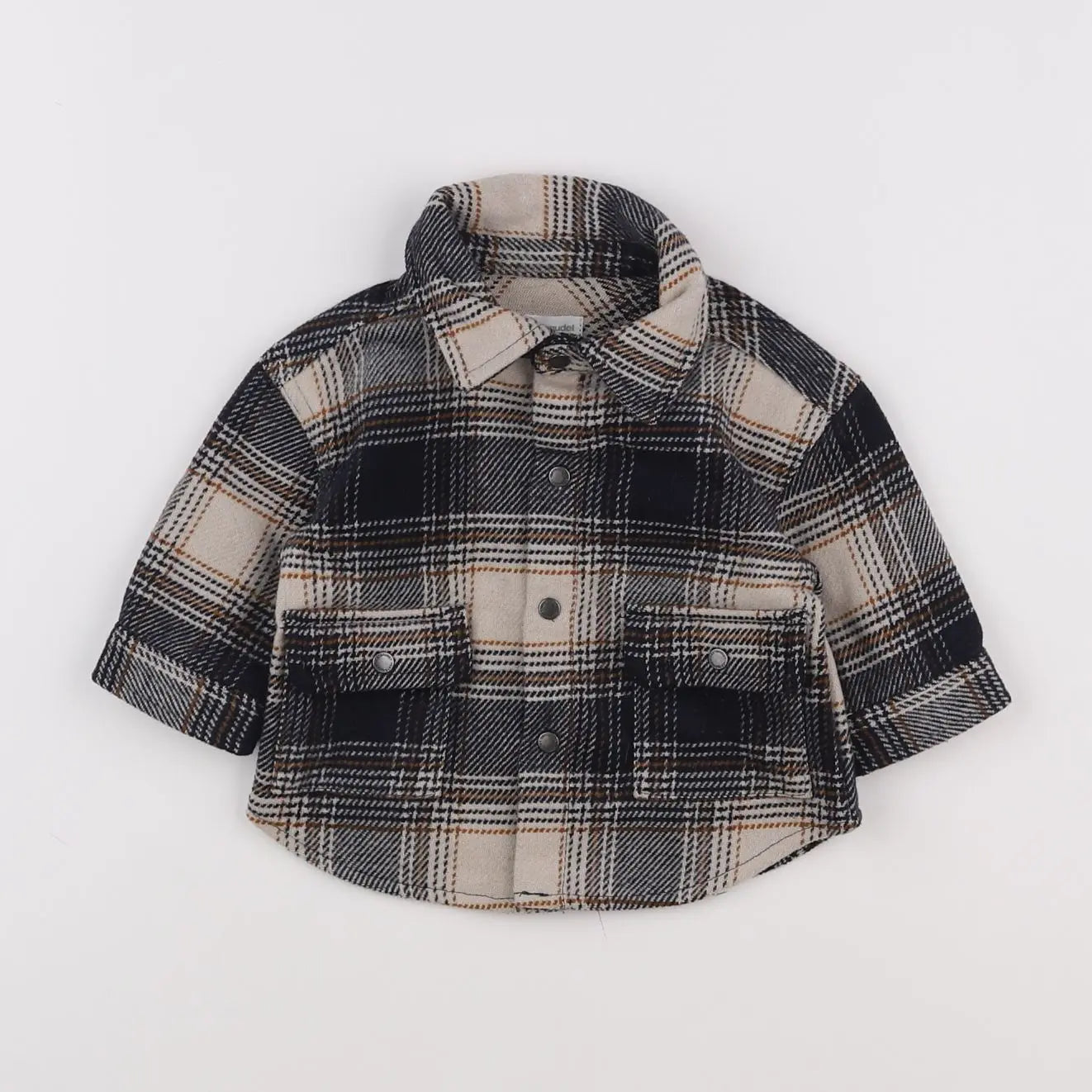 Vertbaudet - chemise bleu - 3 mois