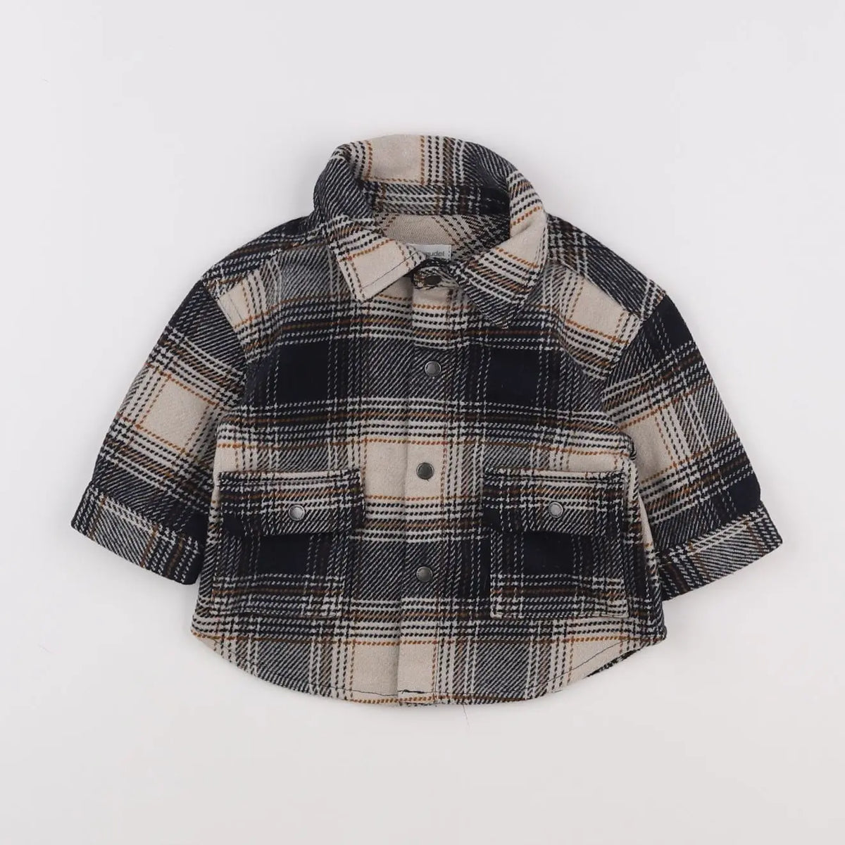 Vertbaudet - chemise bleu - 3 mois