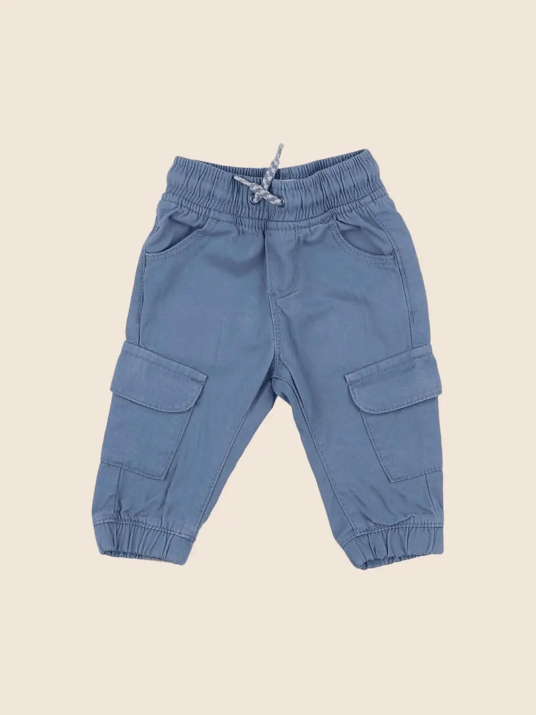 Vertbaudet - pantalon bleu - 3 mois