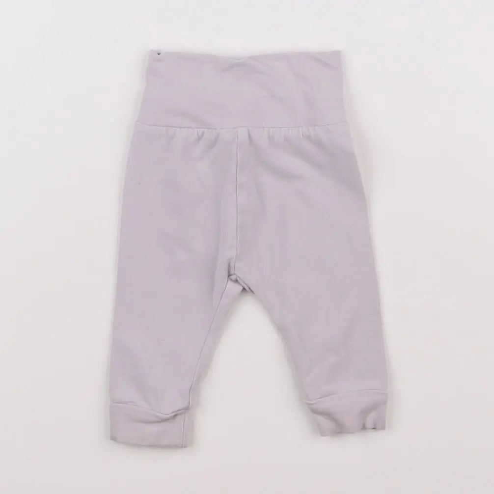 Vertbaudet - legging violet - 3 mois