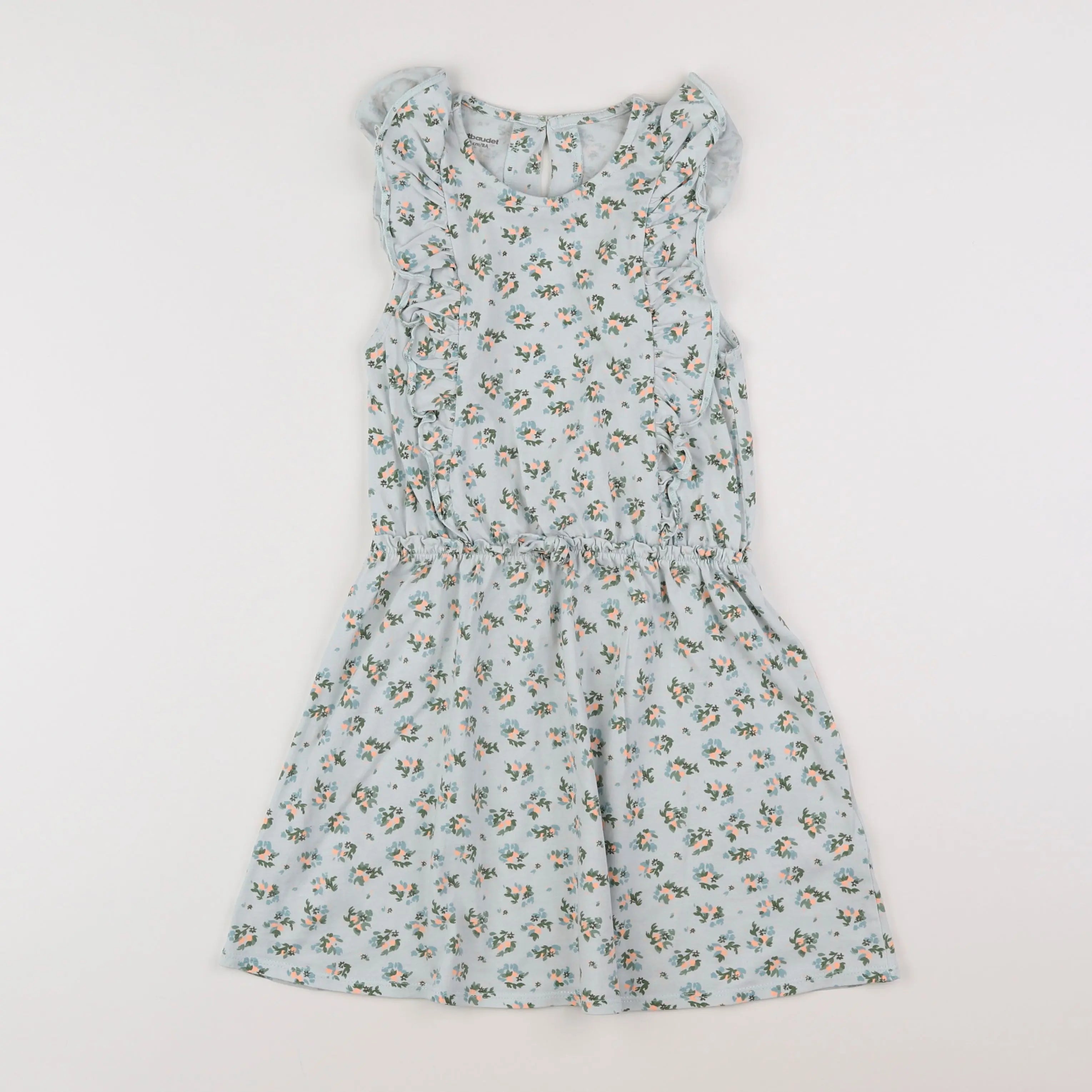 Vertbaudet - robe bleu - 8 ans