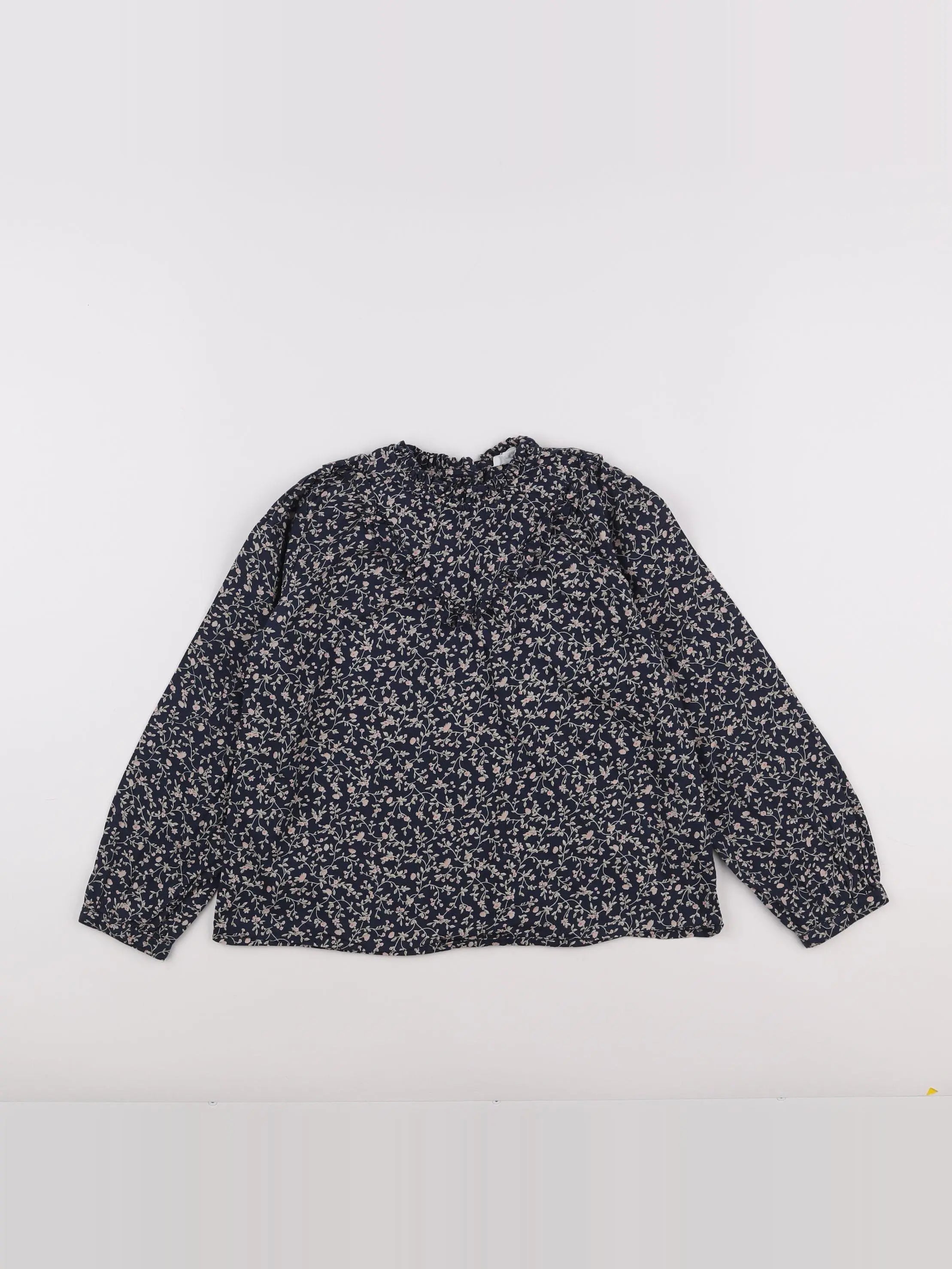 Vertbaudet - blouse bleu - 9 ans