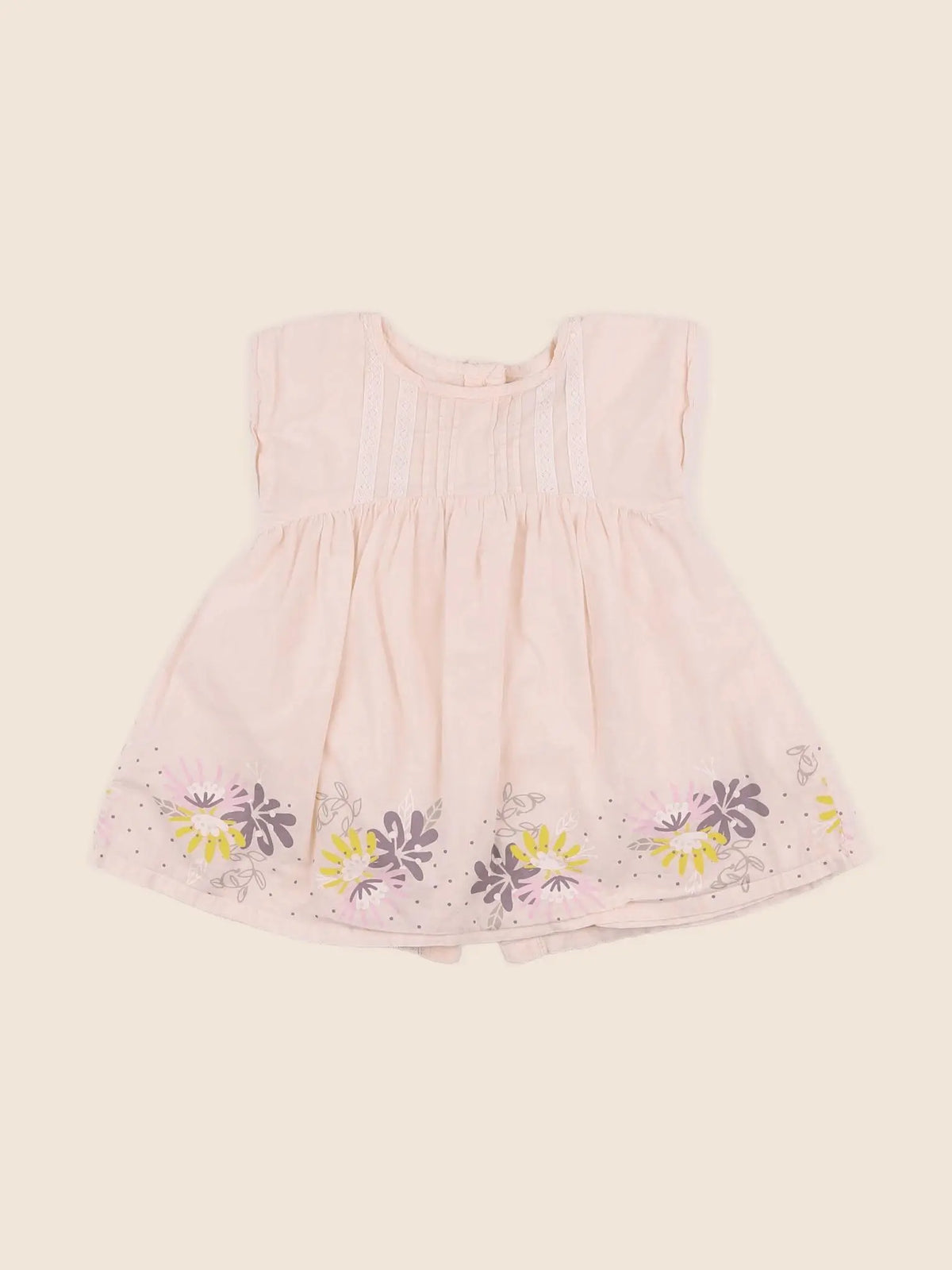 Vertbaudet - robe rose - 9 mois