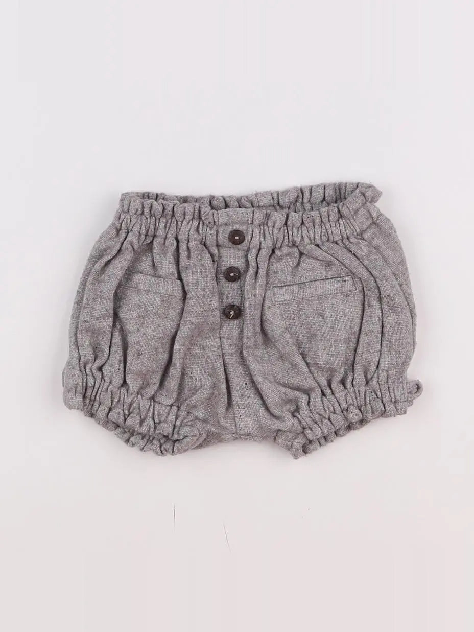 Bonnet à Pompon - bloomer beige - 6 mois