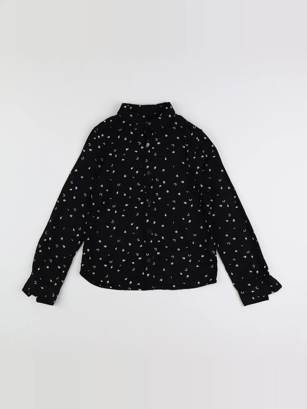 IKKS - chemise noir - 8 ans