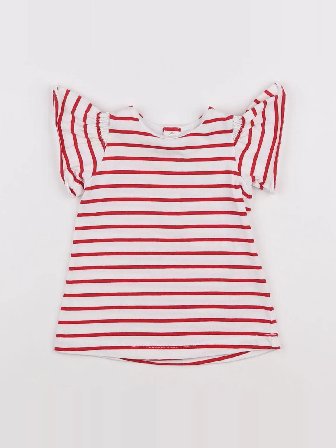 Jacadi - robe blanc, rouge - 6 mois