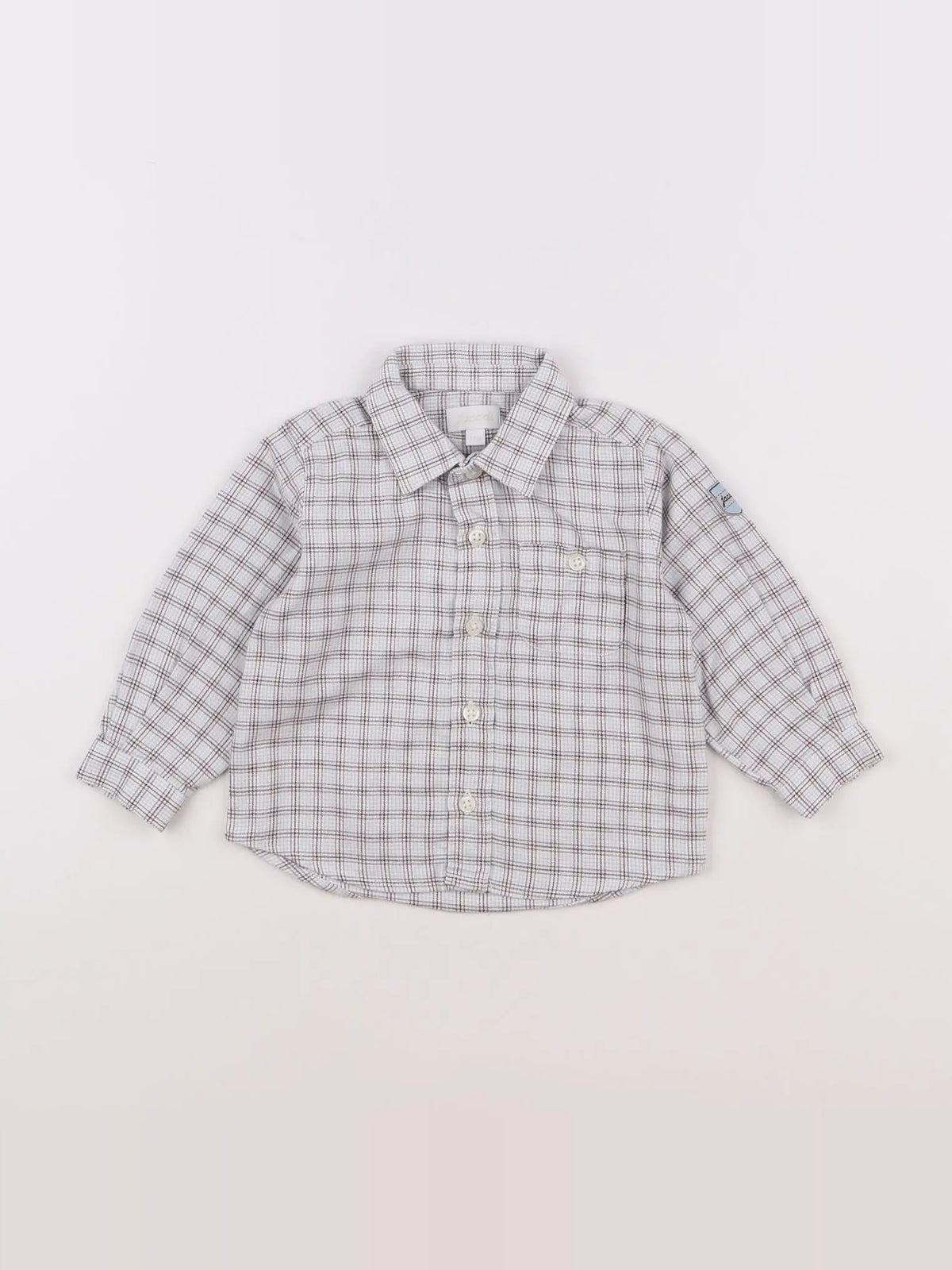 Jacadi - chemise multicolore - 12 mois