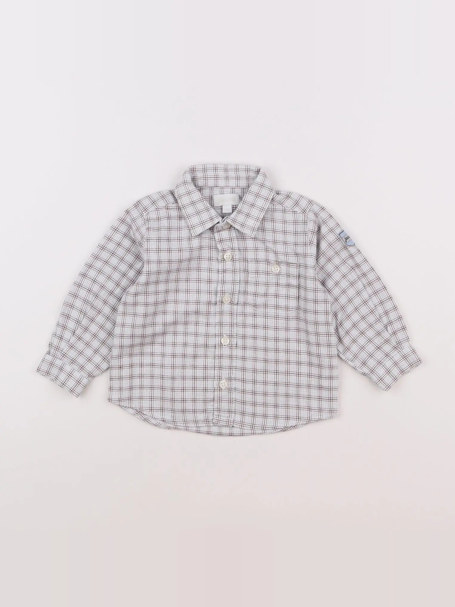 Jacadi - chemise multicolore - 12 mois