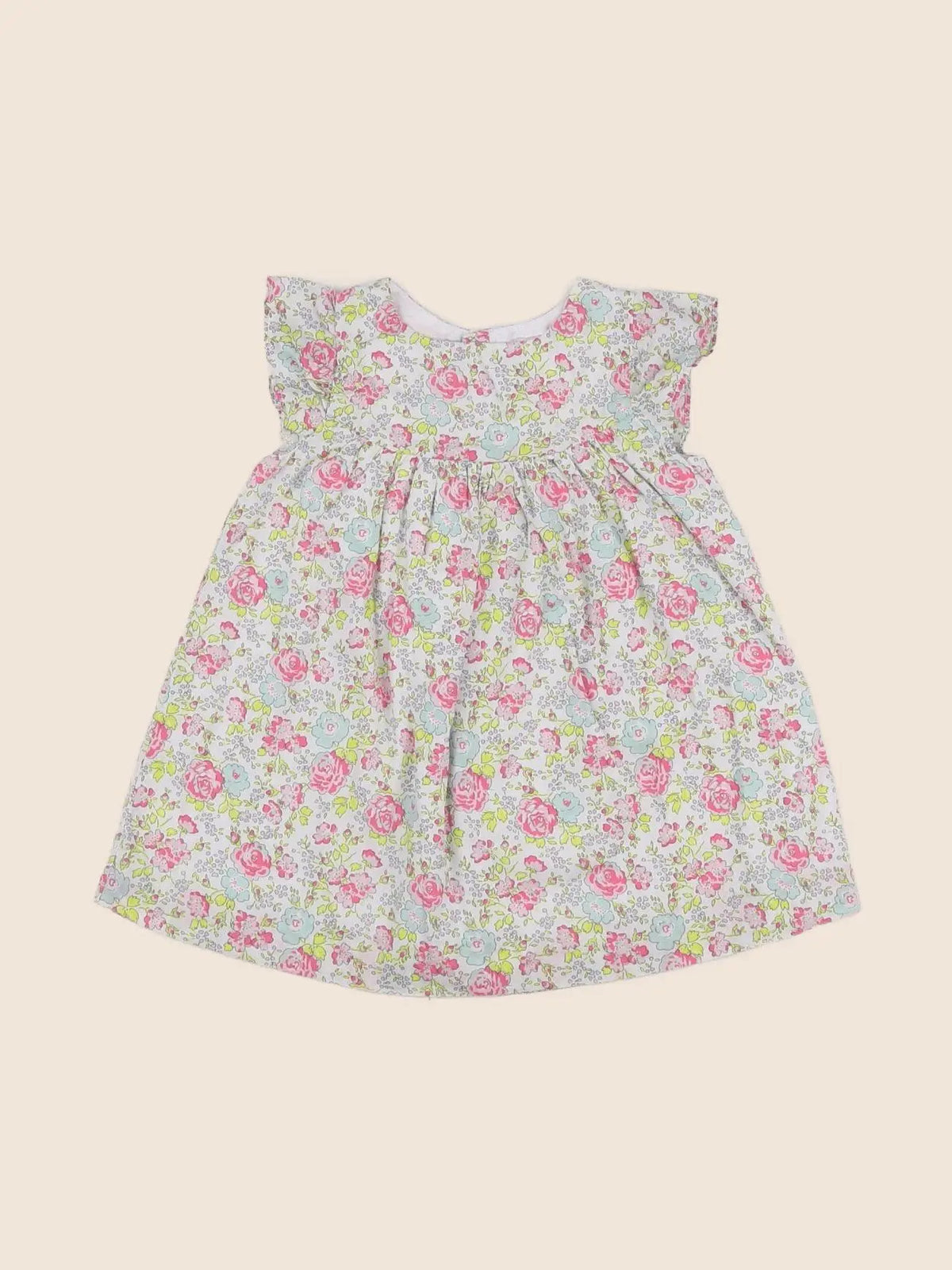 Jacadi - robe liberty multicolore - 6 mois