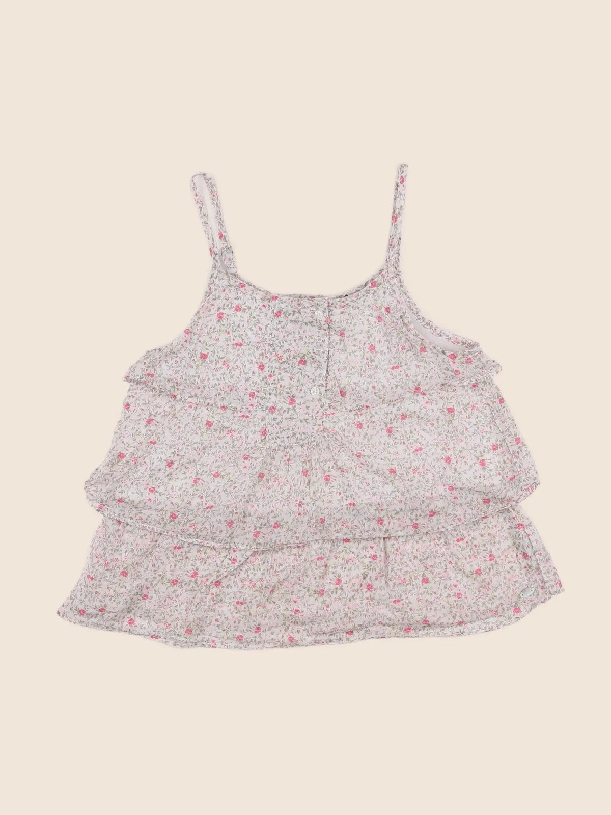 IKKS - blouse gris, rose - 10 ans