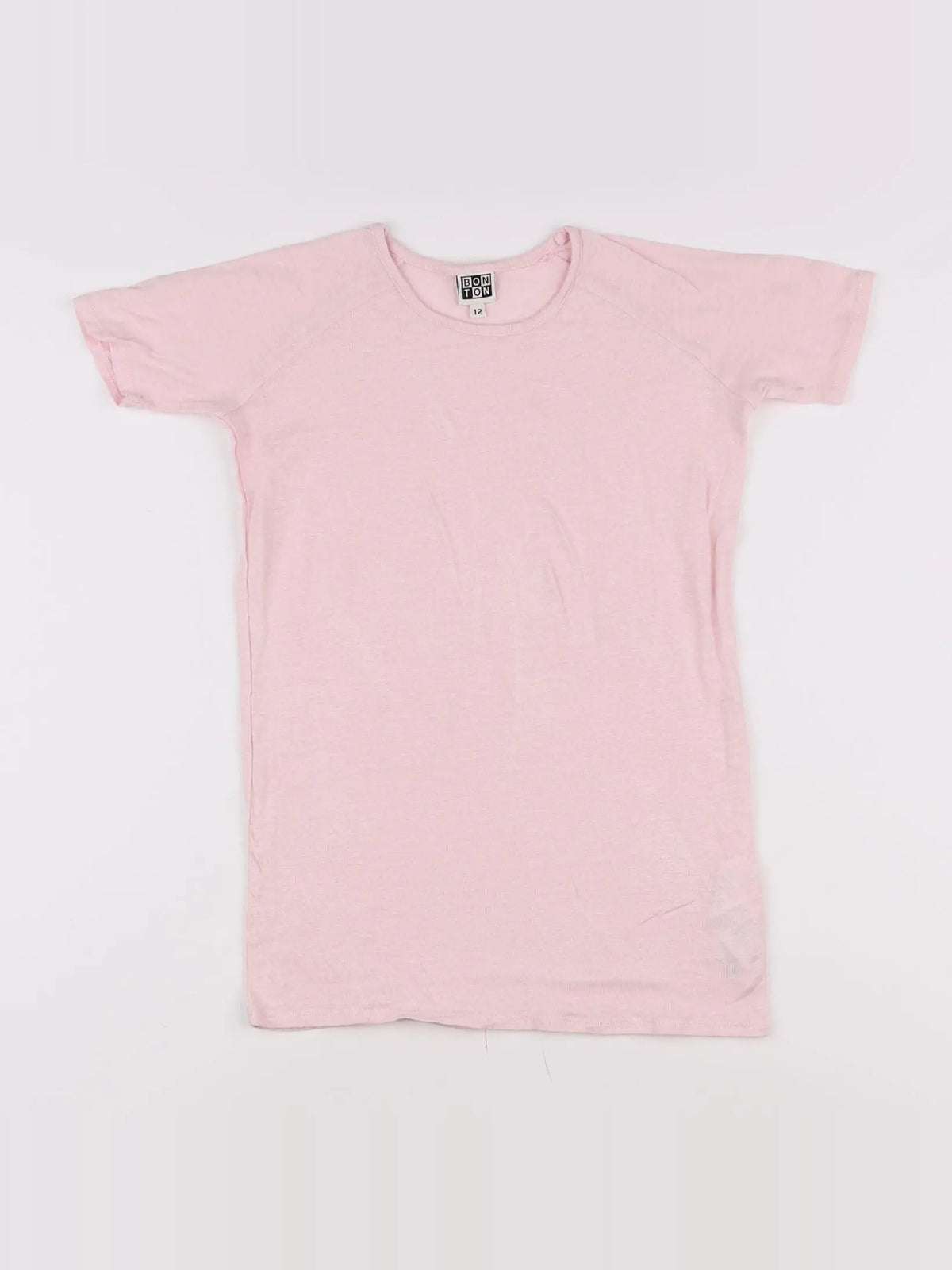 Bonton - tee-shirt rose - 12 ans