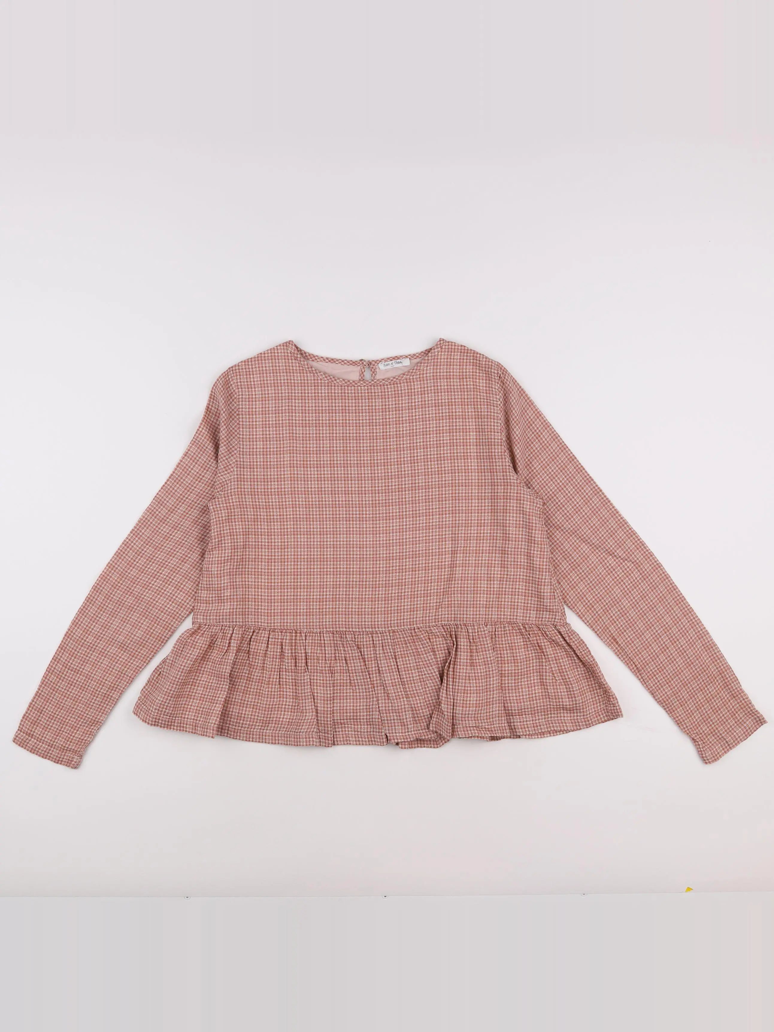 Eden & Victor - blouse rose, blanc - 14 ans