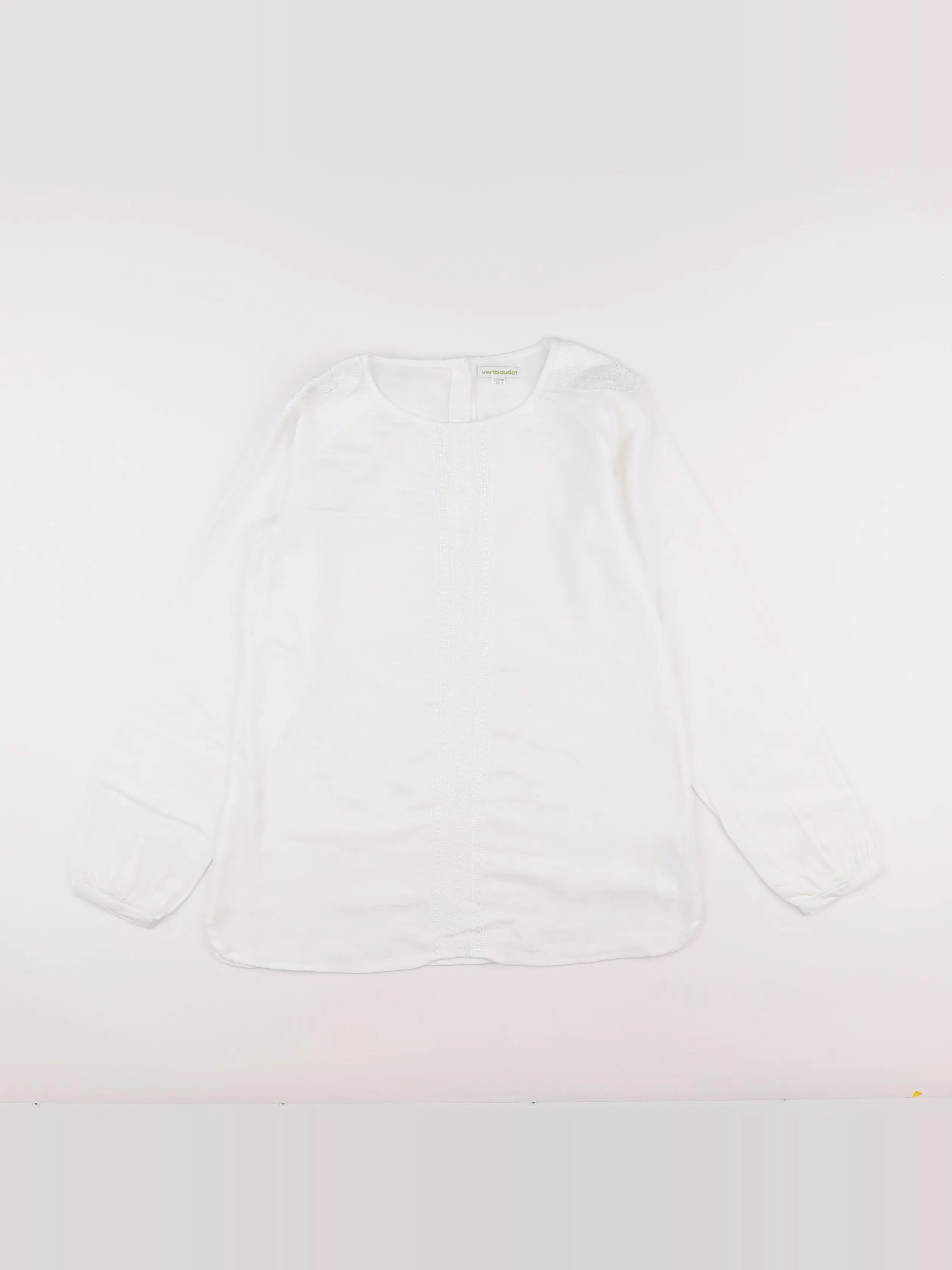 Vertbaudet - blouse blanc - 12 ans
