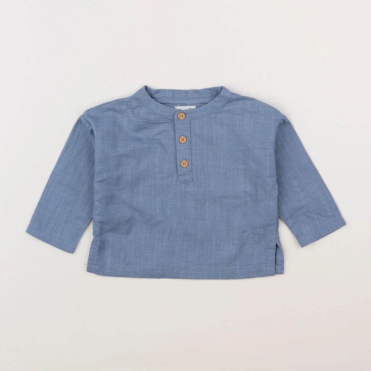 Vertbaudet - blouse bleu - 6 mois