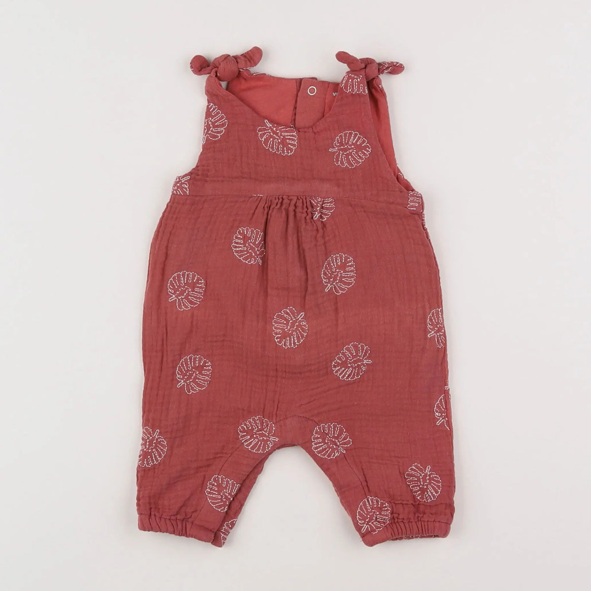 Vertbaudet - combinaison rose - 3 mois