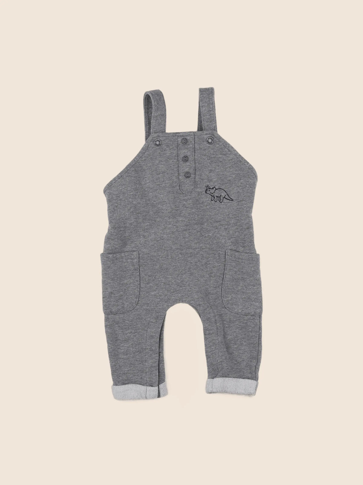 Vertbaudet - combinaison gris - 6 mois