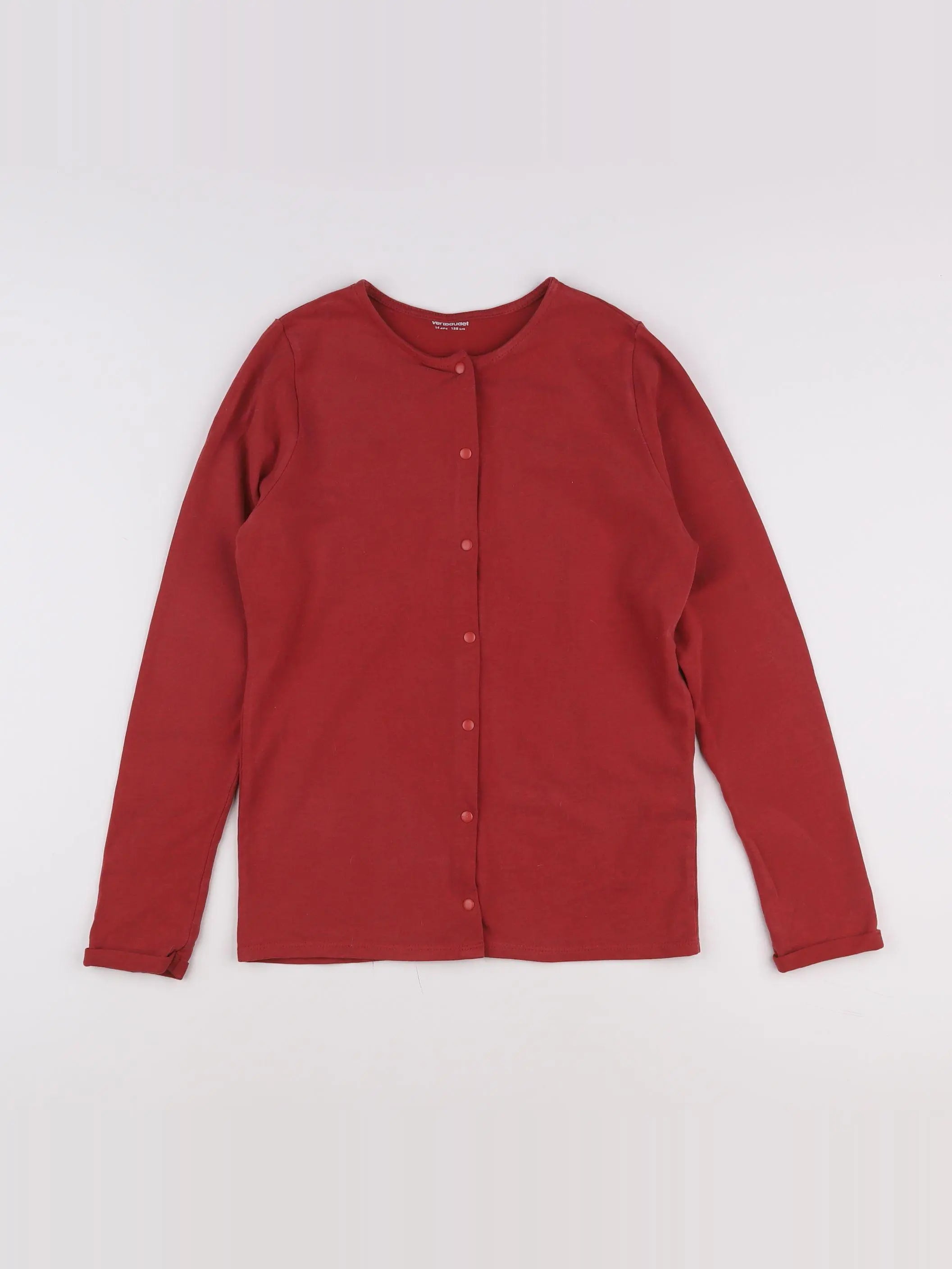 Vertbaudet - sweat rose - 14 ans