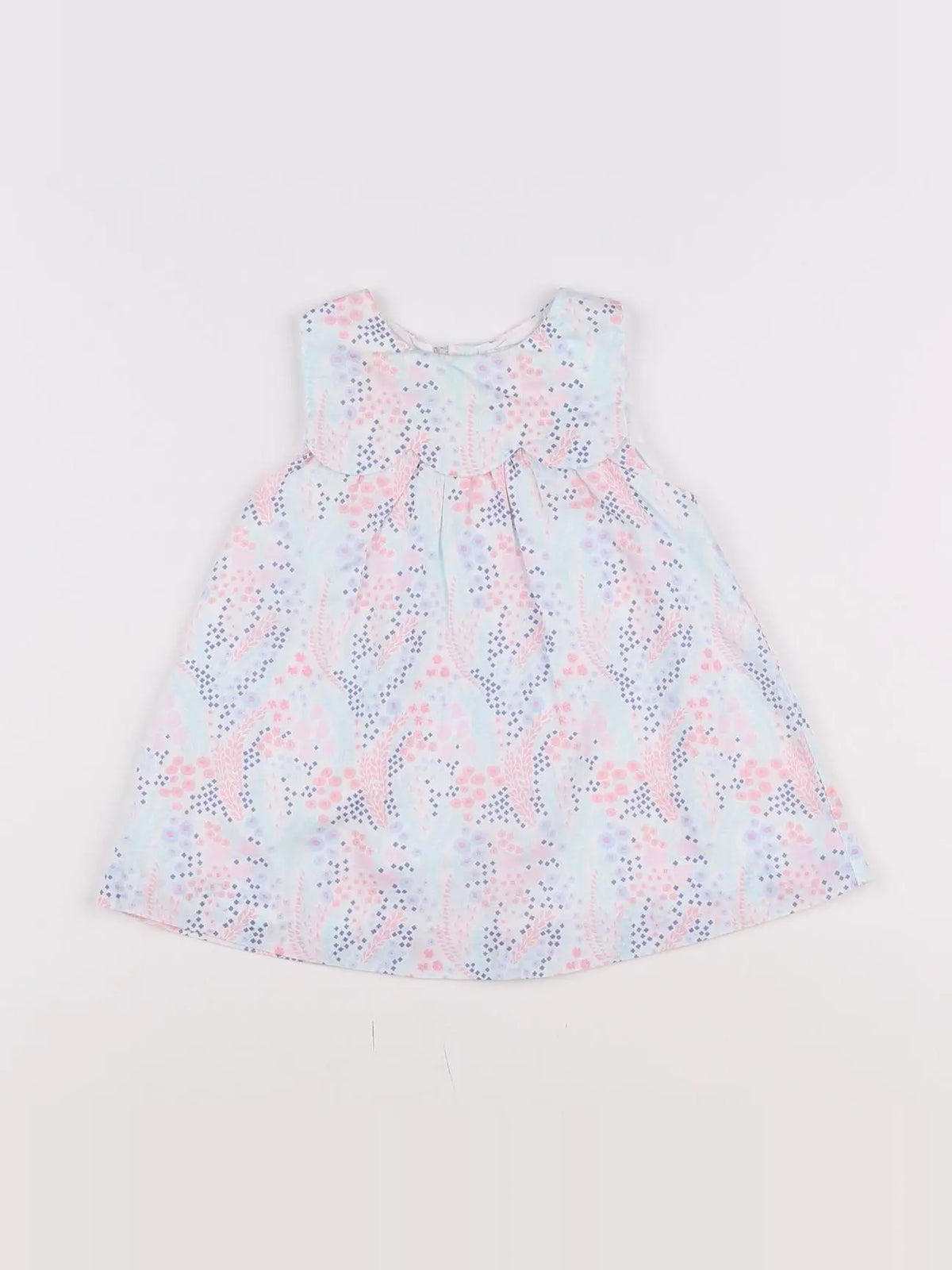Jacadi - robe liberty multicolore - 6 mois