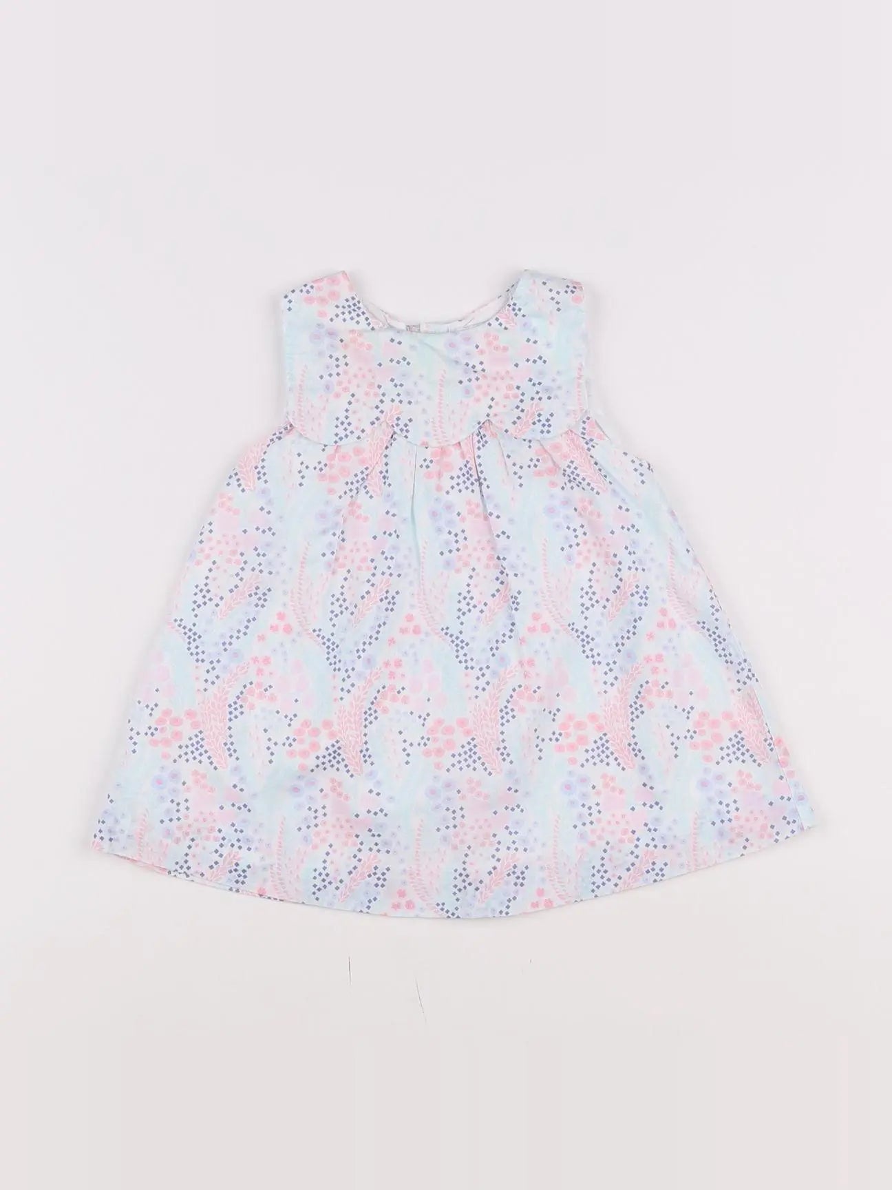 Jacadi - robe liberty multicolore - 6 mois
