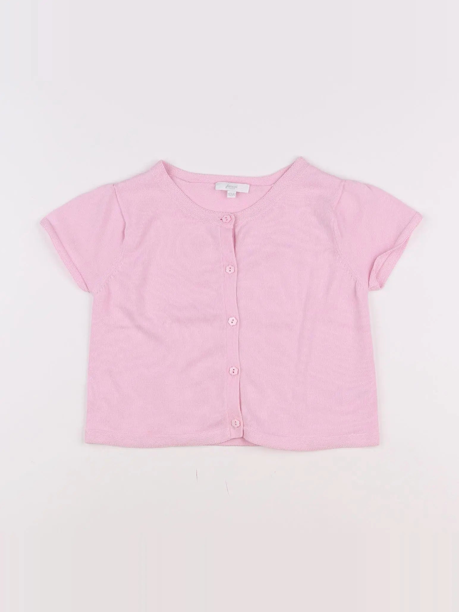 Jacadi - pull rose - 12 ans