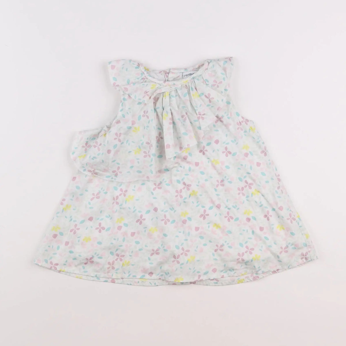 Vertbaudet - robe multicolore - 18 mois