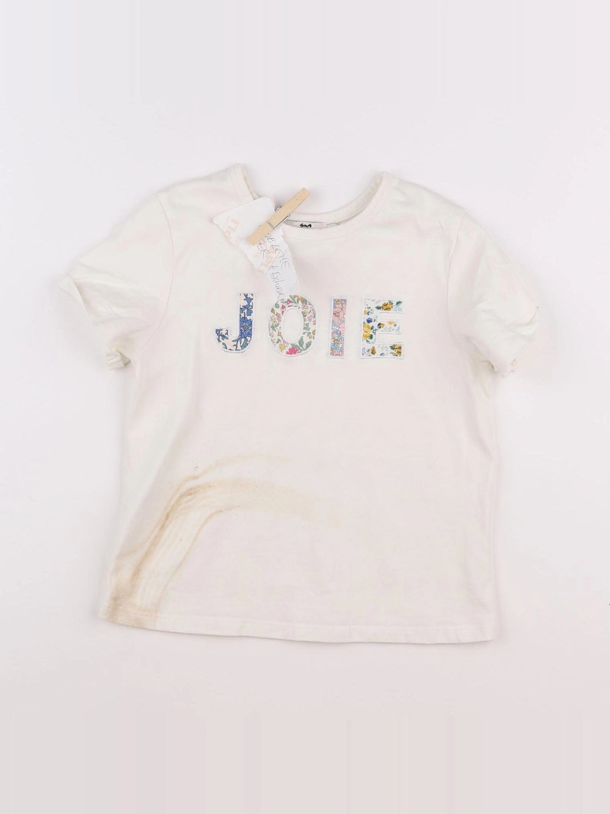 Cyrillus - tee-shirt beige - 10 ans