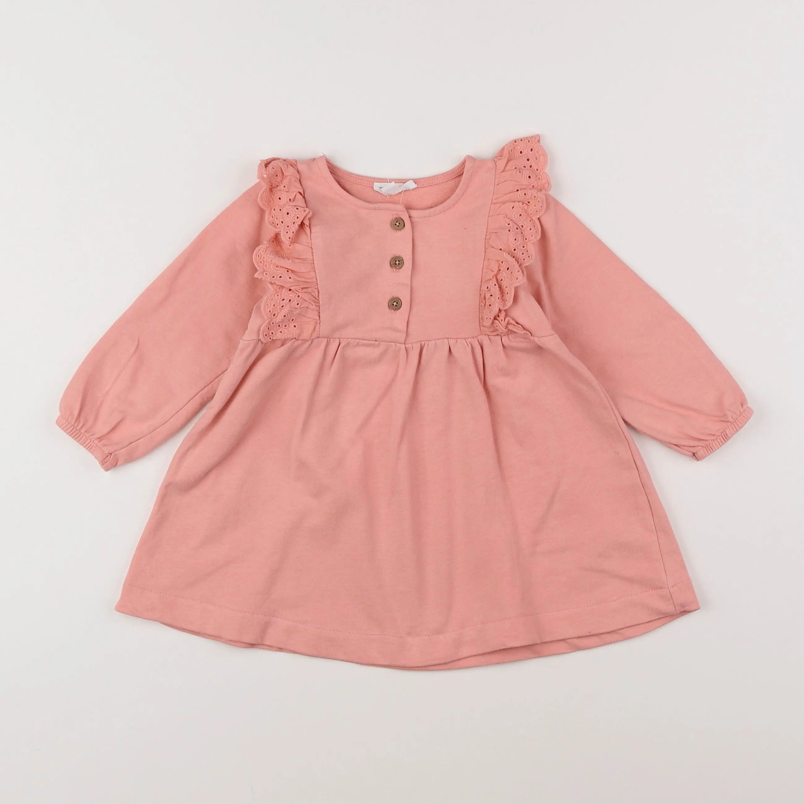 Vertbaudet - robe rose - 18 mois