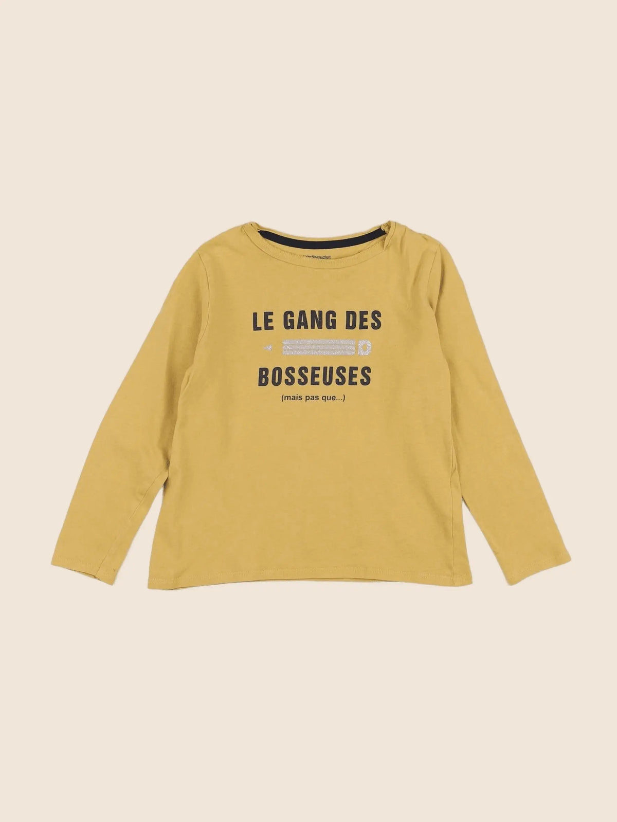 Vertbaudet - tee-shirt jaune - 6 ans