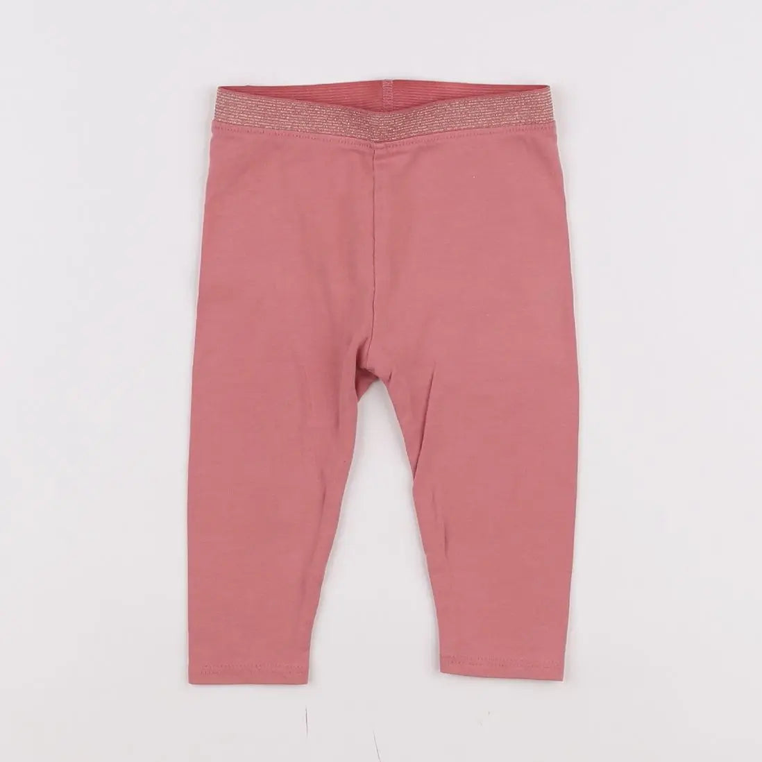 Vertbaudet - legging rose - 6 mois