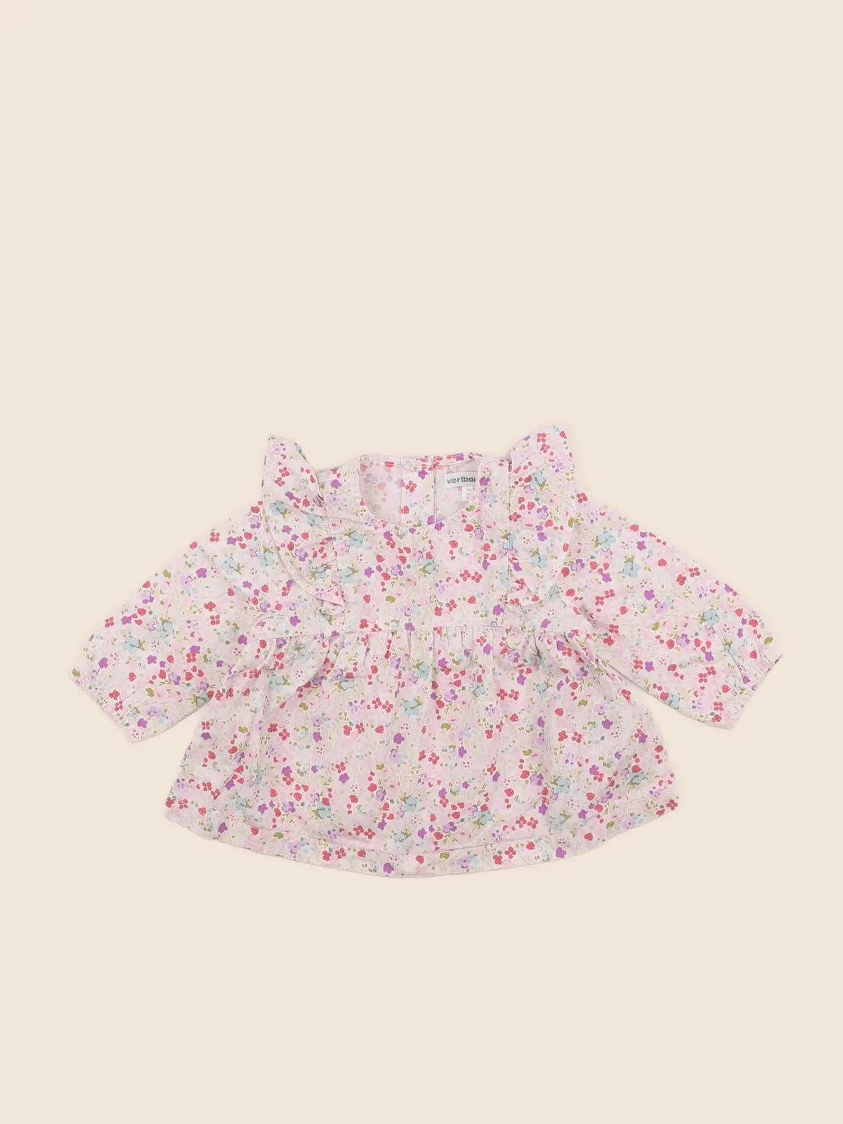 Vertbaudet - blouse multicolore - 3 mois