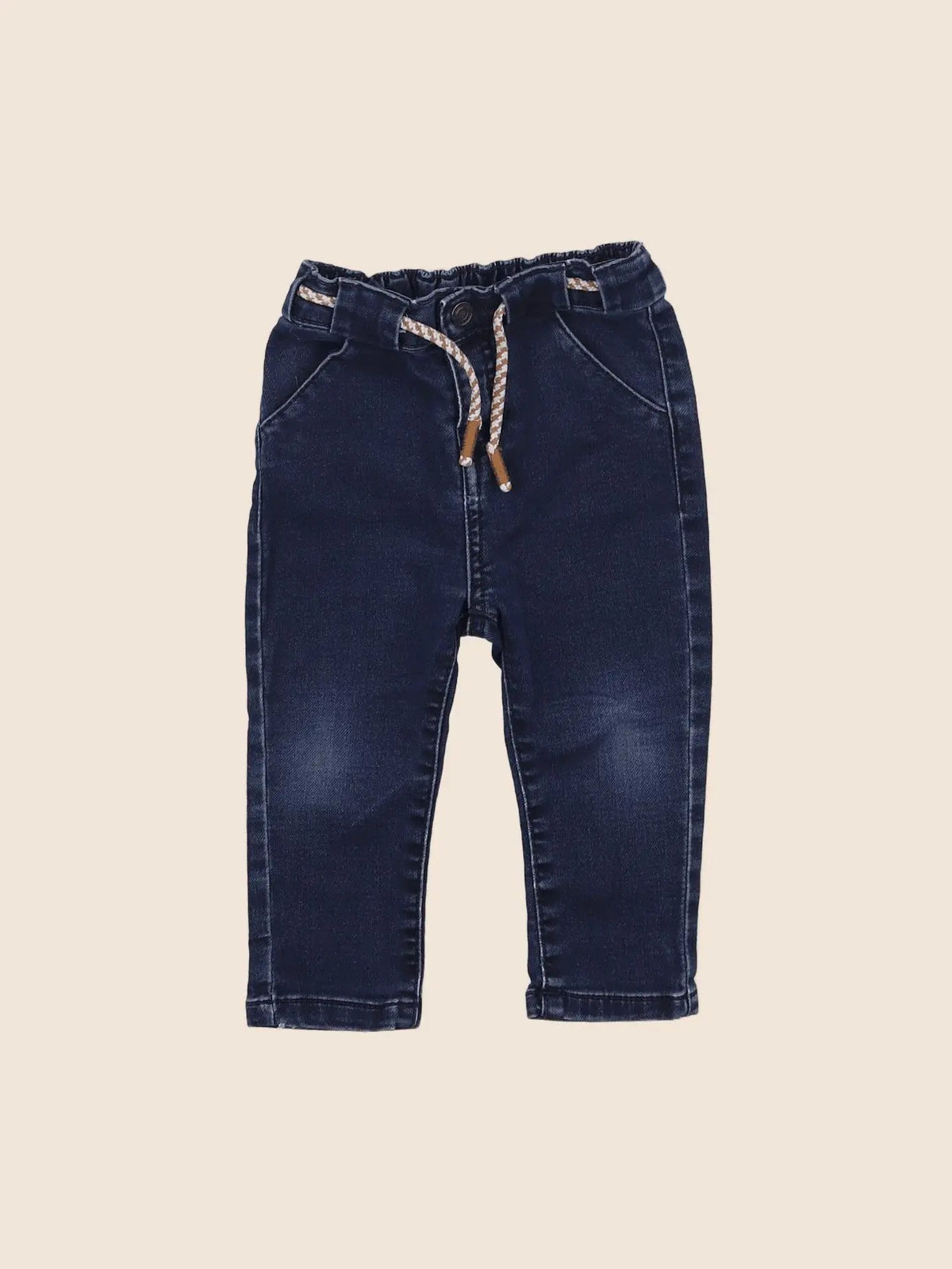Vertbaudet - jean bleu - 12 mois