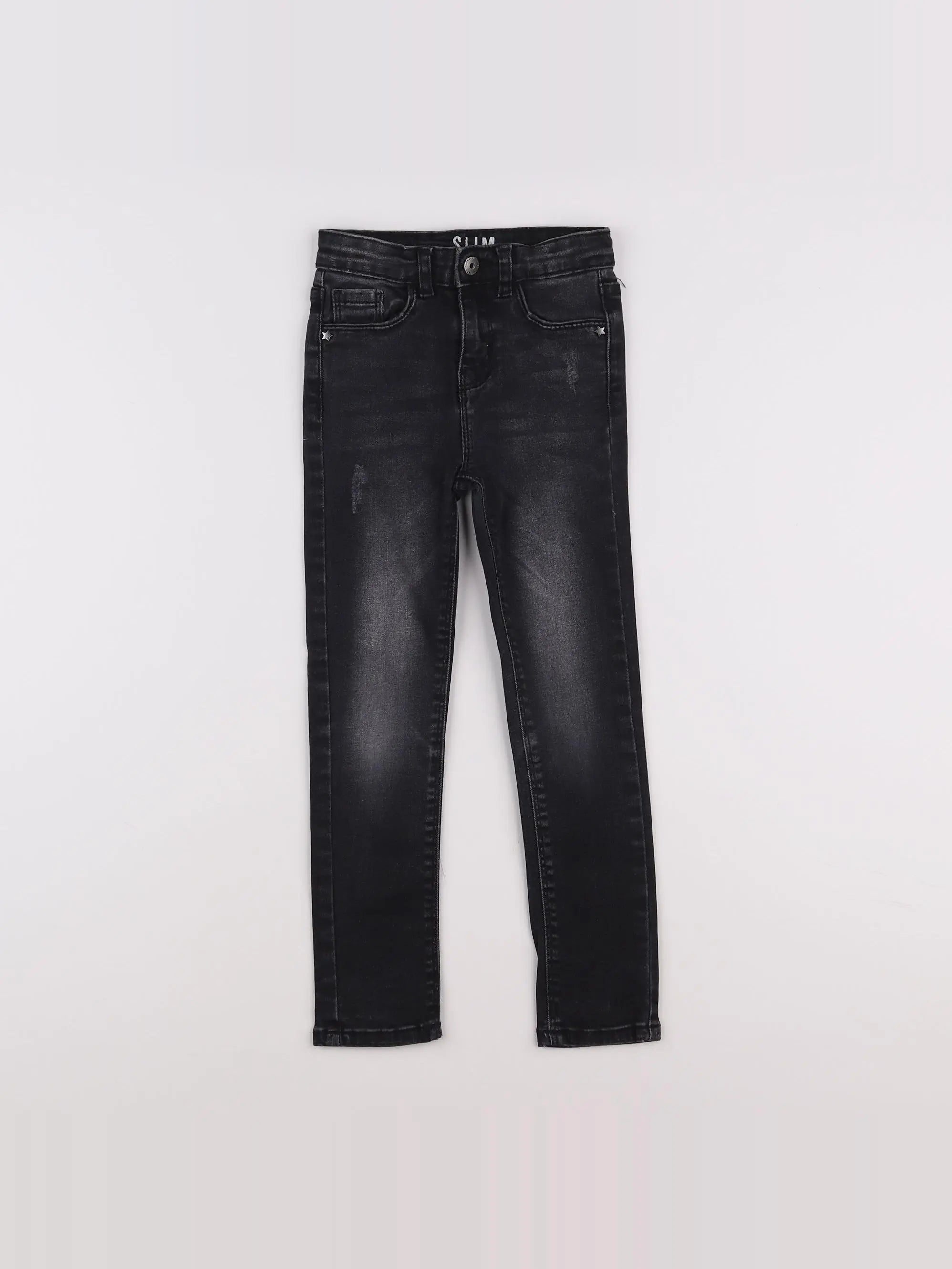 Vertbaudet - jean noir - 6 ans