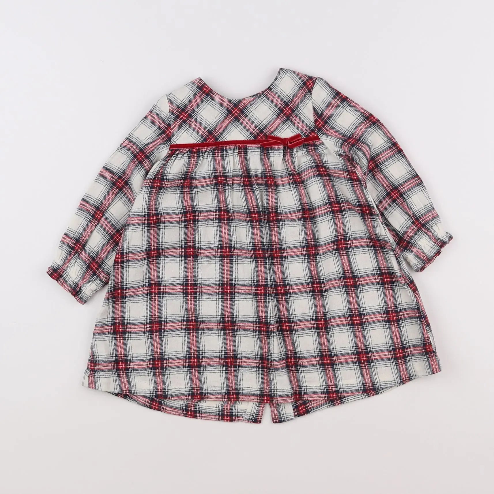 Vertbaudet - robe multicolore - 18 mois