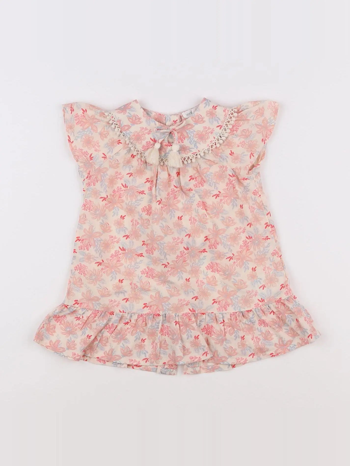 Vertbaudet - robe rose - 12 mois
