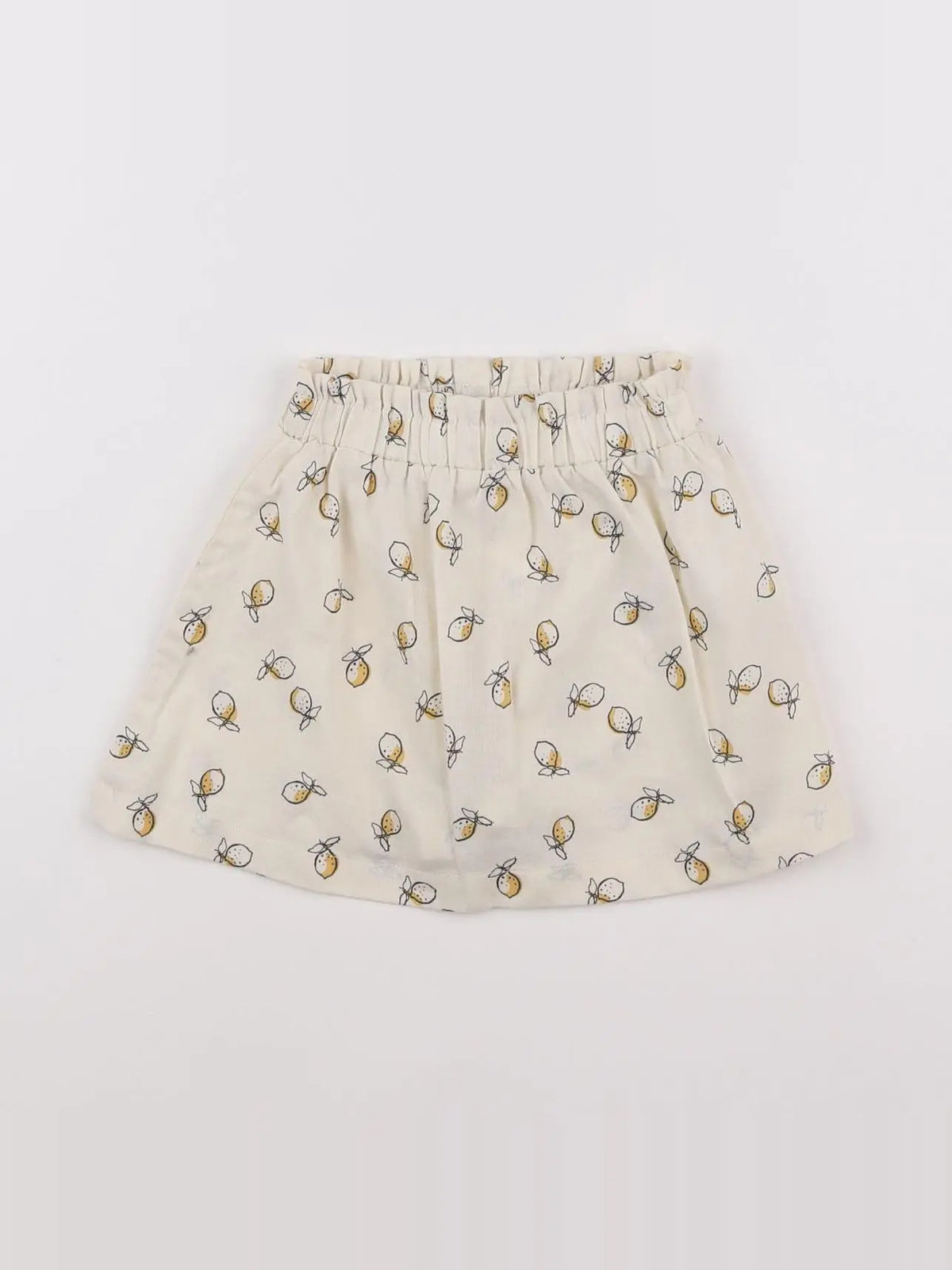 Vertbaudet - jupe beige - 2 ans