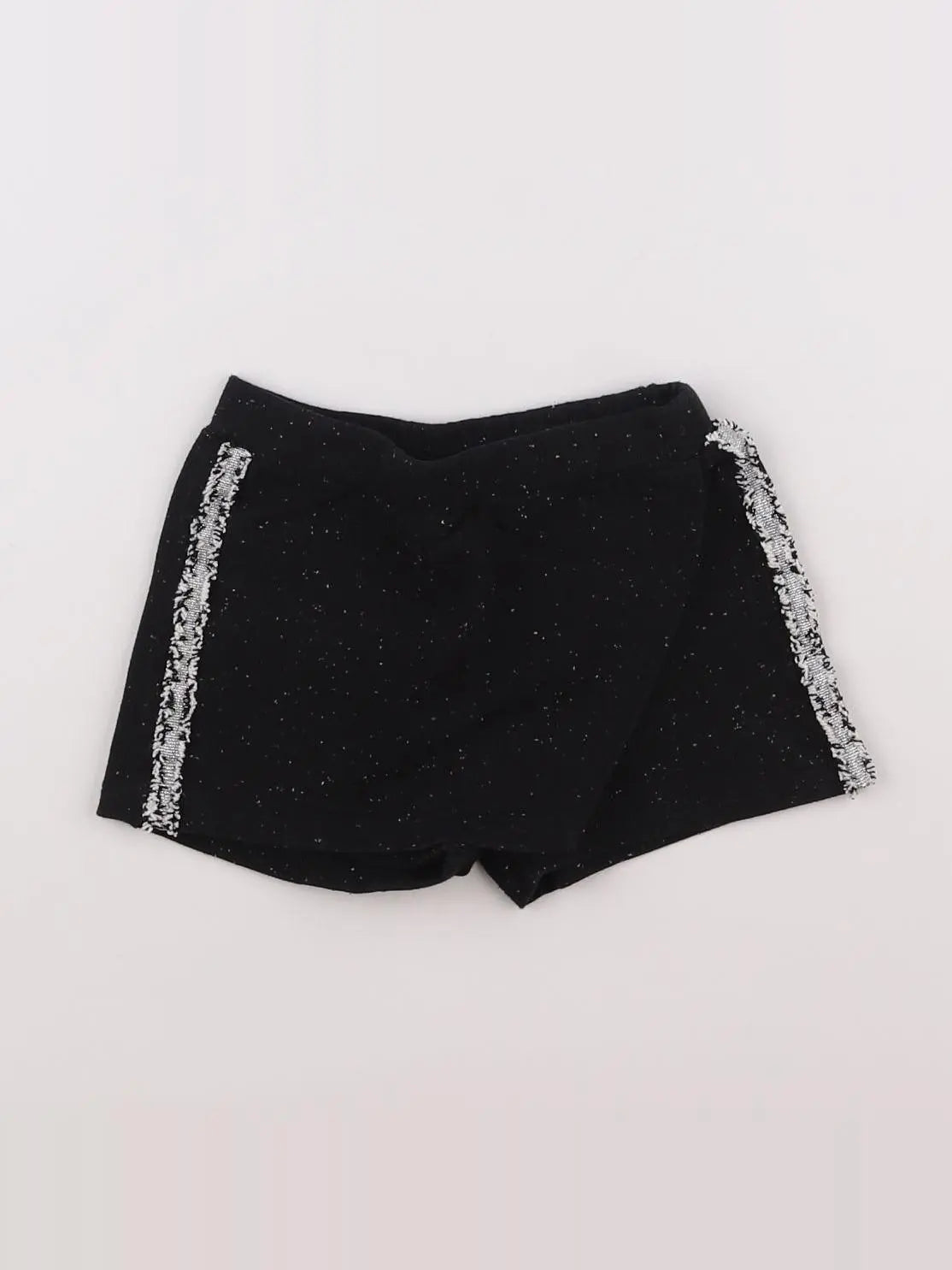 IKKS - jupe short noir, argent - 3 ans