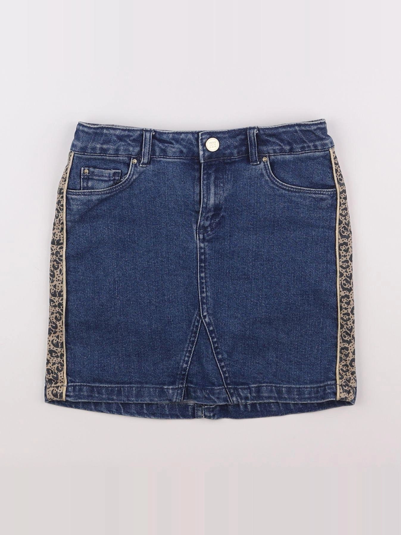 IKKS - jupe bleu - 10 ans