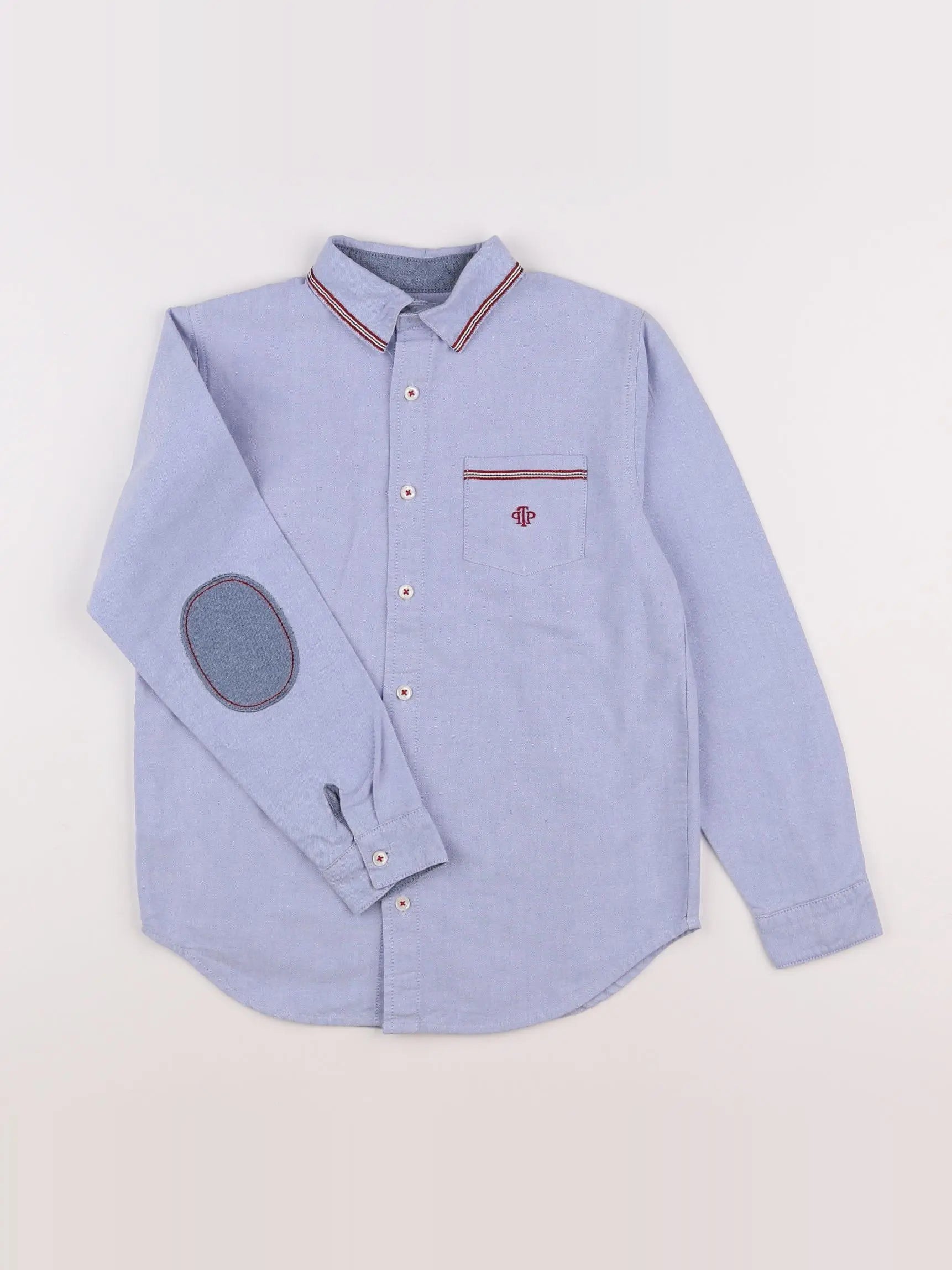 Tutto Piccolo - chemise bleu - 10 ans