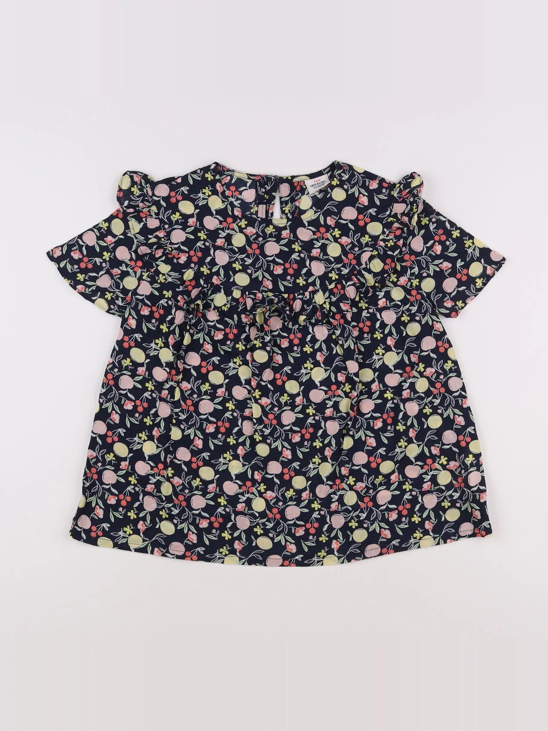 Tape à l'oeil - blouse bleu, jaune - 12 ans