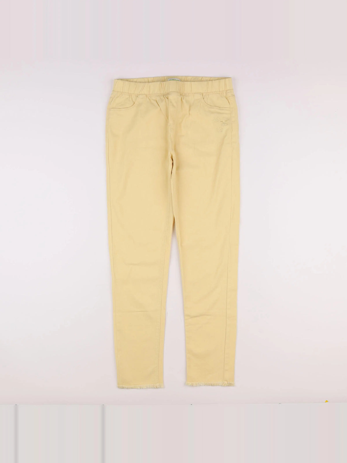Vertbaudet - jegging jaune - 14 ans