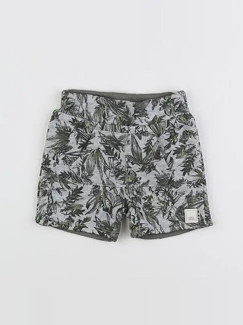 Short multicolore, vert