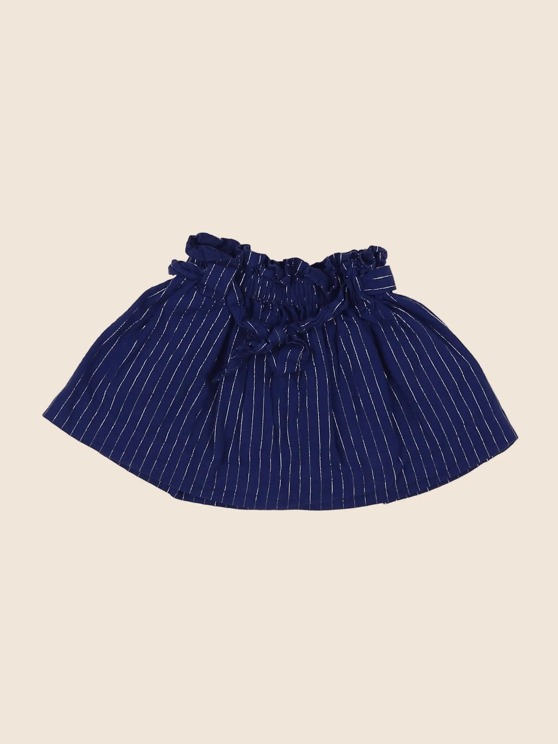 Vertbaudet - jupe bleu - 9 mois