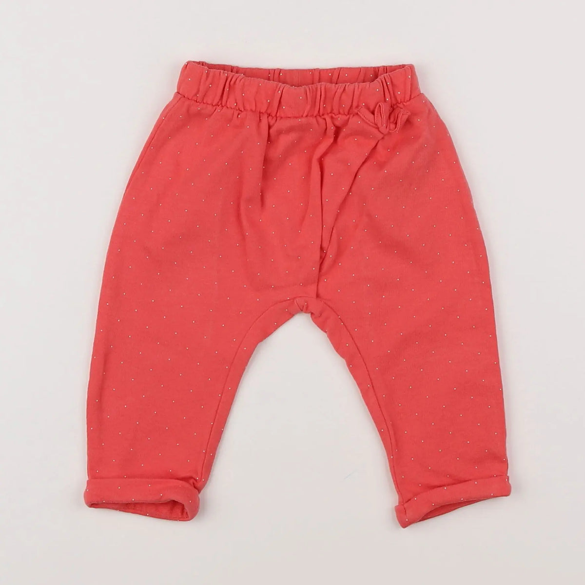Vertbaudet - pantalon rose - 9 mois