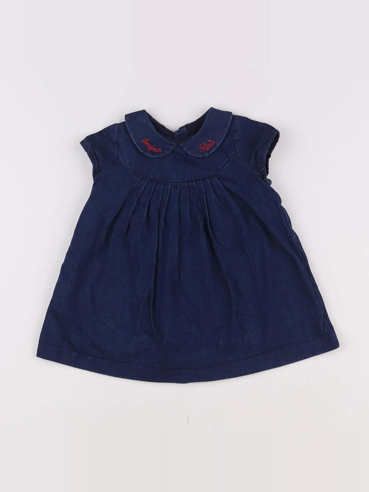 Jacadi - robe bleu - 12 mois
