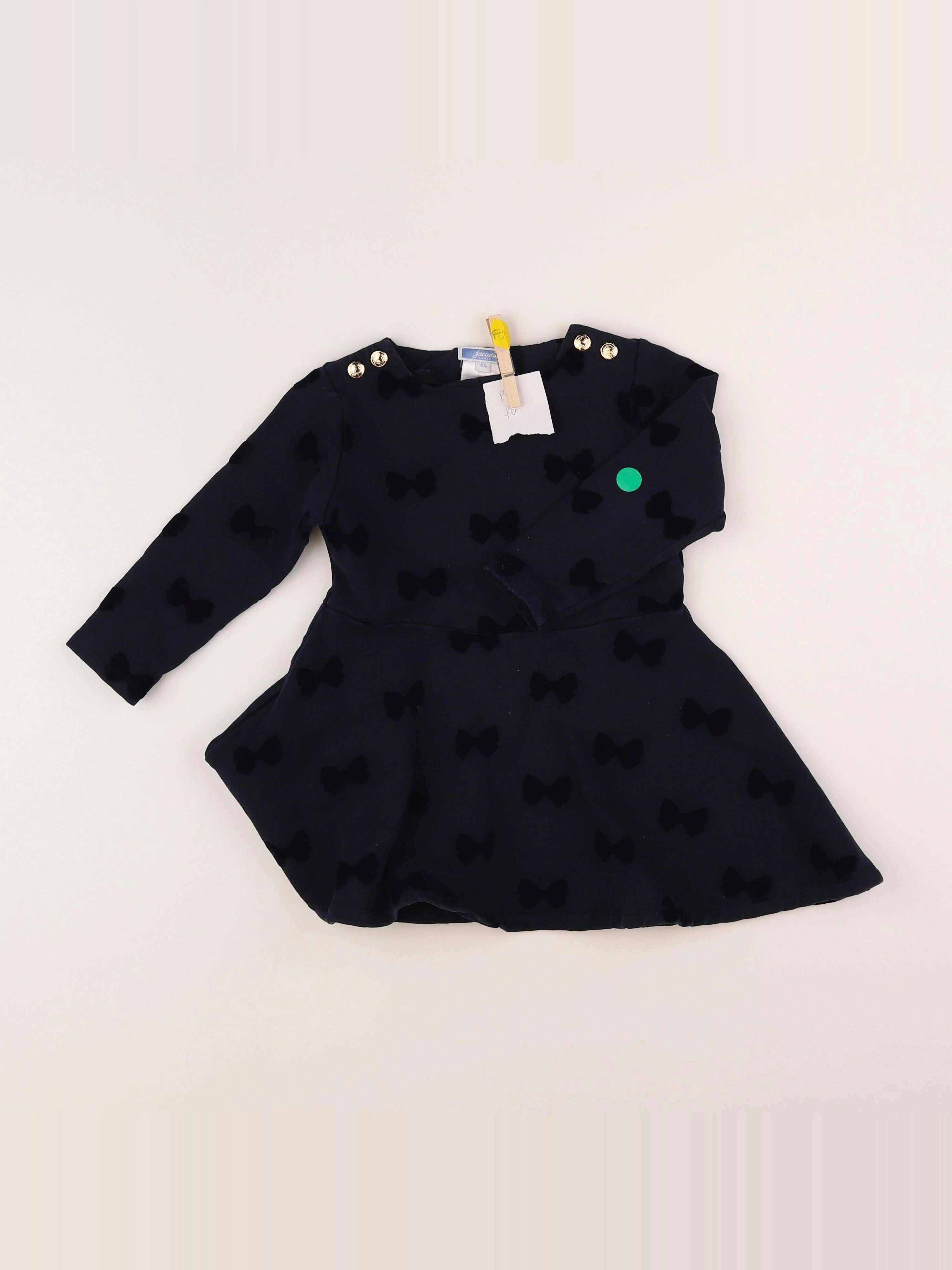 Jacadi - robe bleu - 4 ans